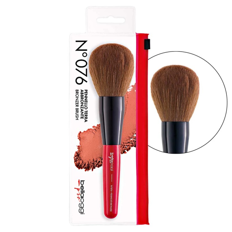 BELLA OGGI Bronzing Powder Brush N.076 – Conical Brush for Radiant Glow