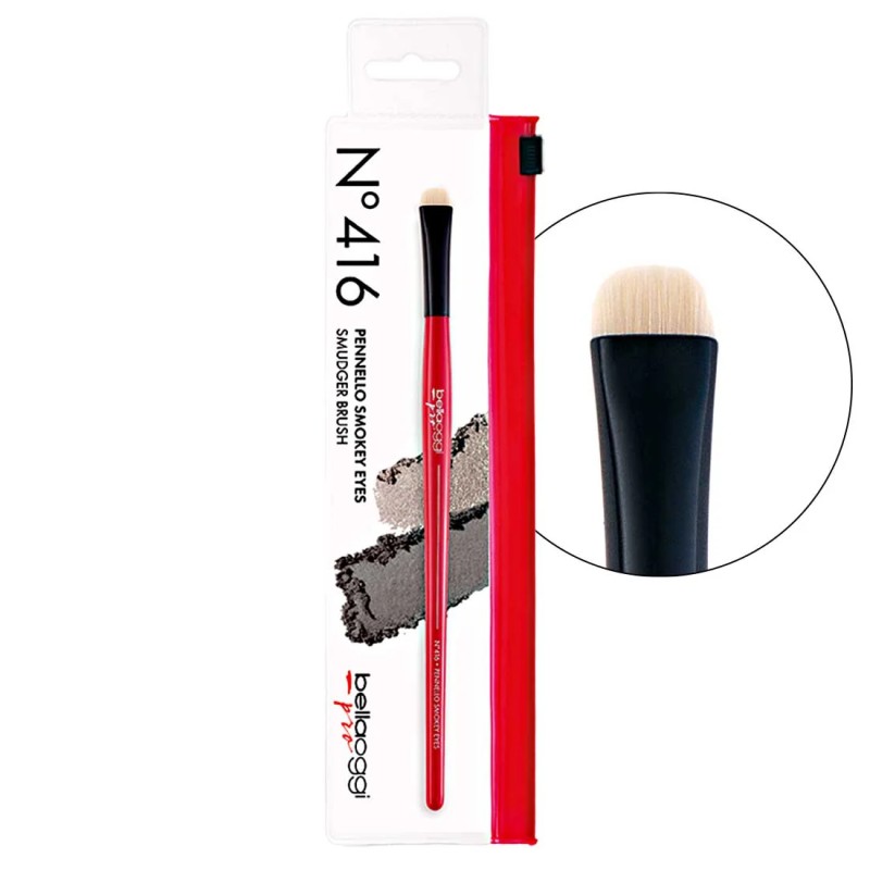 فرشاة SMOKEY EYES رقم 416 من بيلا أوجي – دمج احترافي للظلال الكريمية والدخانية