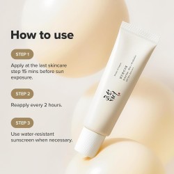BEAUTY OF JOSEON RELIEF SUN RICE + PROBIOTICS SPF50+ | HYDRATING KOREAN SUNSCREEN