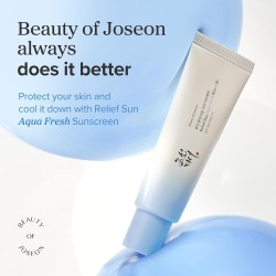BEAUTY OF JOSEON RELIEF SUN AQUA-FRESH RICE + B5 50ML | LIGHTWEIGHT DAILY SUNSCREEN