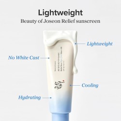 BEAUTY OF JOSEON RELIEF SUN AQUA-FRESH RICE + B5 50ML | LIGHTWEIGHT DAILY SUNSCREEN