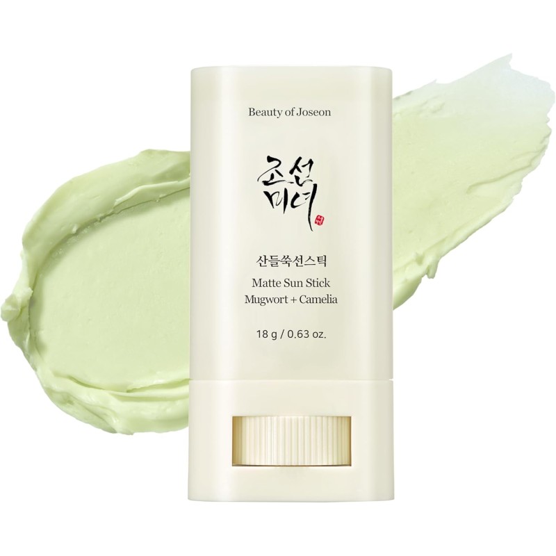 BEAUTY OF JOSEON MATTE SUN STICK 18G | MUGWORT & CAMELLIA | SPF50+ PA++++