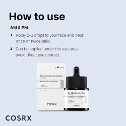 COSRX HYALURONIC ACID 3% SERUM 20ML | INTENSE HYDRATION FOR DRY & AGING SKIN