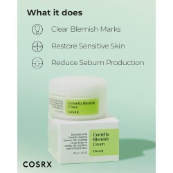 COSRX Centella Blemish Cream – Spot Treatment for Acne & Redness – 30g