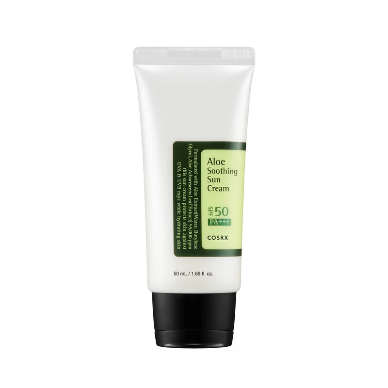 COSRX Aloe Soothing Sun Cream SPF50+ / PA+++ – Lightweight Korean Sunscreen 50ml