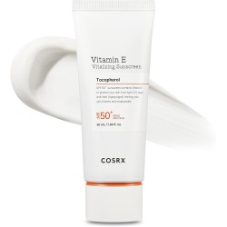 كريم واقي الشمس المنشط بفيتامين E من كوزركس SPF 50 – واقي شمس كوري خفيف 50 مل