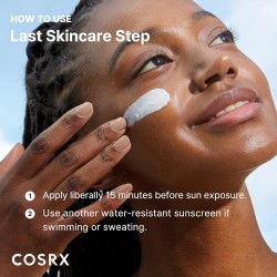 كريم واقي الشمس المنشط بفيتامين E من كوزركس SPF 50 – واقي شمس كوري خفيف 50 مل