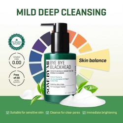 غسول Some By Mi Bye Bye Blackhead بخلاصة الشاي الأخضر – 120 جم