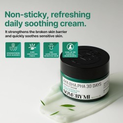 Some By Mi 30 Days Miracle Cream – AHA BHA PHA Exfoliating & Soothing Moisturizer 60g