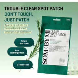 Some By Mi 30 Days Miracle Clear Spot Patch – Hydrocolloid Acne Patches 18 pcs