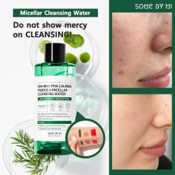 Some By Mi Truecica Micellar Cleansing Water – Soothing AHA BHA PHA Makeup Remover 300ml