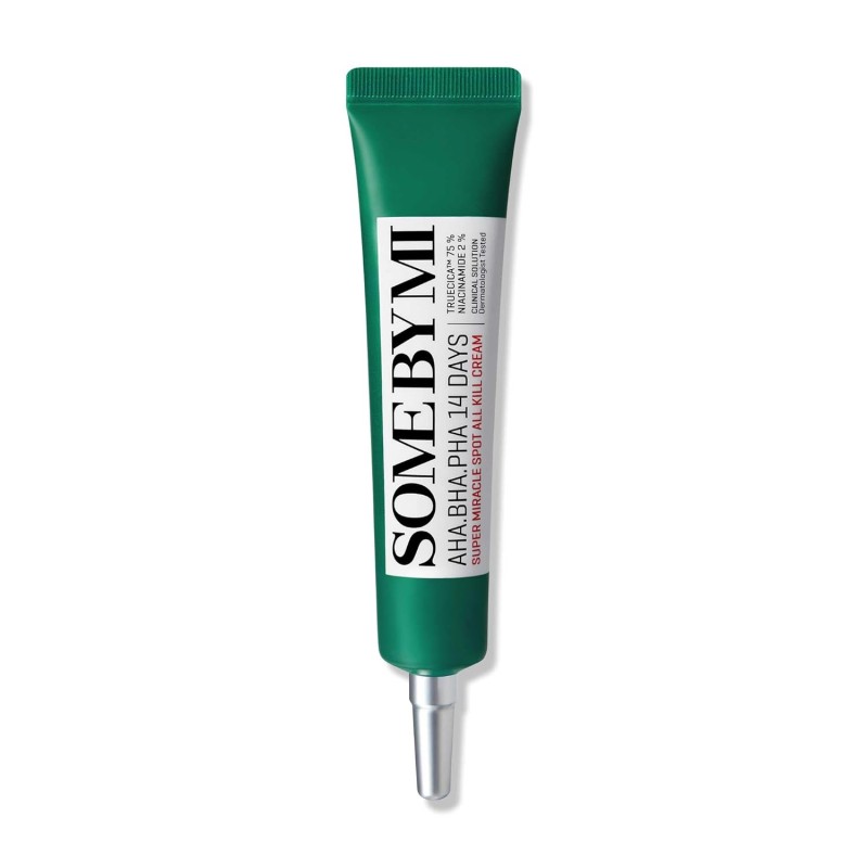 Some By Mi Super Miracle Spot All Kill Cream – AHA BHA PHA Acne Treatment 30ml
