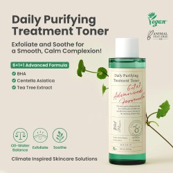 AXIS-Y Daily Purifying Treatment Toner – Salicylic Acid & Centella – 200ml