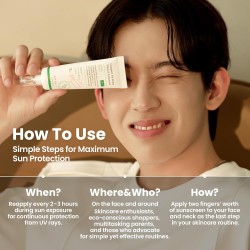 AXIS-Y Complete No-Stress Physical Sunscreen V3 – SPF 50+ Mineral Sunblock – 50ml