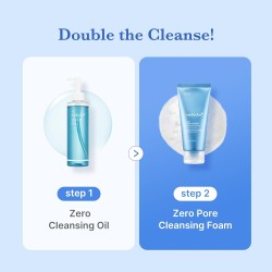 MEDICUBE Zero Foam Cleanser – Sebum Control & Moisture Balance – 120ml
