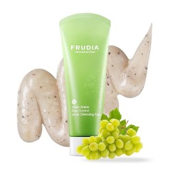 Frudia Green Grape Pore Control Scrub Foam Cleanser
