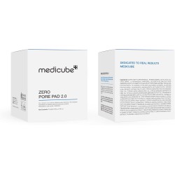MEDICUBE Zero Pore Pads 2.0 – AHA & BHA Dual-Textured Toner Pads – 70 Units