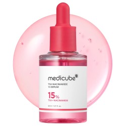 سيروم التوهج TXA+نياسيناميد 15٪ من MEDICUBE – تفتيح وعناية بالبقع – 30مل