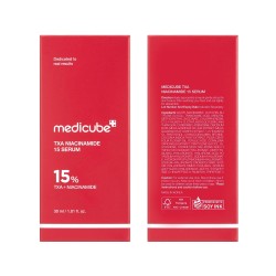 سيروم التوهج TXA+نياسيناميد 15٪ من MEDICUBE – تفتيح وعناية بالبقع – 30مل