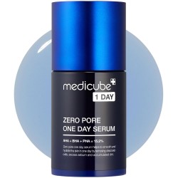 سيروم ZERO PORE ليوم واحد من MEDICUBE – تقشير وشد المسام ليلي – 30مل