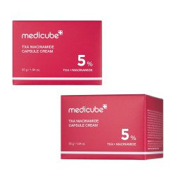 كريم الكبسولات TXA+نياسيناميد من MEDICUBE – ترطيب وإشراقة مزدوجة – 55غ