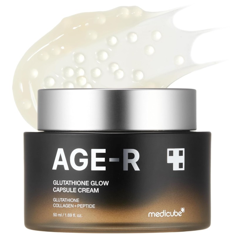 كريم الكبسولات AGE-R بجلوتاثيون من MEDICUBE – شد وإشراقة – 50مل