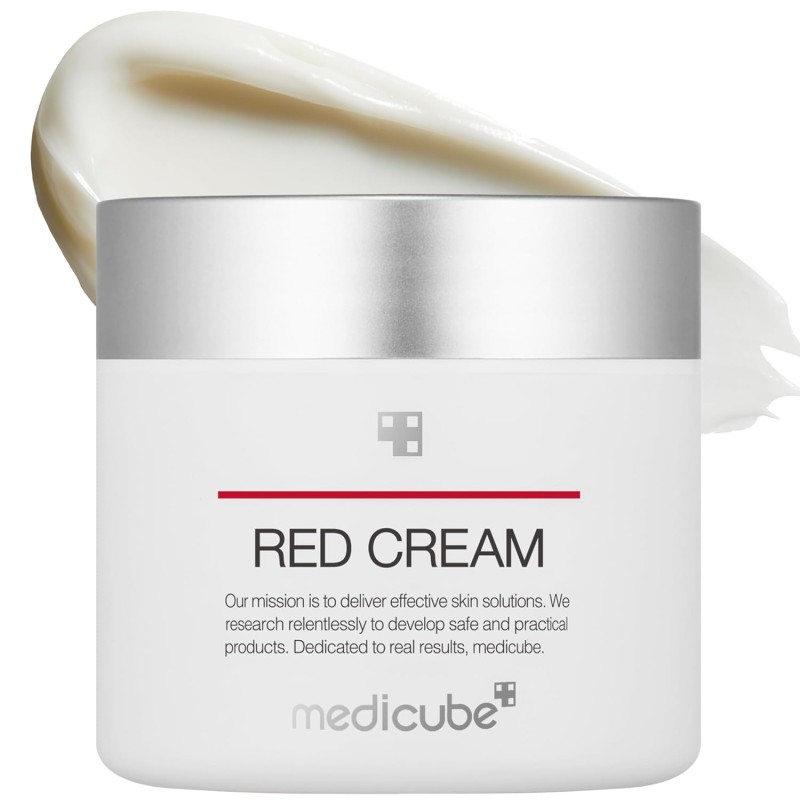 MEDICUBE Red Cream 2.0 – Soothing & Pore Care for Sensitive Skin – 50ml