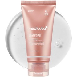 ماسك التغليف الليلي بالكولاجين من MEDICUBE – شد وإشراقة – 75مل