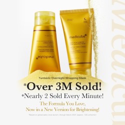 MEDICUBE Kojic Acid Turmeric Overnight Peel-Off Mask – Brightening & Glow – 75ml
