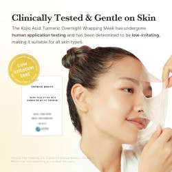 MEDICUBE Kojic Acid Turmeric Overnight Peel-Off Mask – Brightening & Glow – 75ml