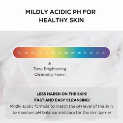 SKIN1004 Tone Brightening Cleansing Gel Foam – Gentle Glow Cleanser – 125ml