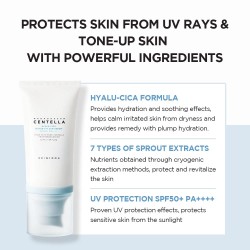 SKIN1004 Hyalu-Cica Water-Fit Sun Serum – SPF50+ Hydrating Sunscreen – 50ml