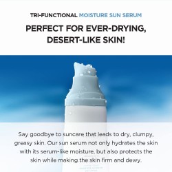 SKIN1004 Hyalu-Cica Water-Fit Sun Serum – SPF50+ Hydrating Sunscreen – 50ml