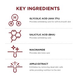 SKIN1004 Bloody Peel – AHA 17% Exfoliating Solution – 30ml