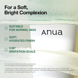 ANUA Heartleaf LHA Moisture Exfoliating Gel – Gentle Skin Renewal – 120ml