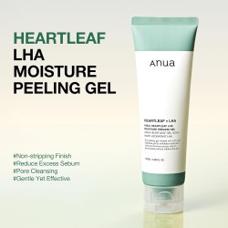 ANUA Heartleaf LHA Moisture Exfoliating Gel – Gentle Skin Renewal – 120ml