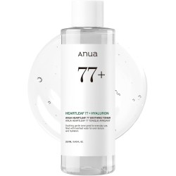 ANUA Heartleaf 77% Soothing Toner – pH 5.5 Calming & Hydrating – 250ml