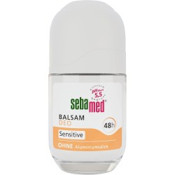Sebamed Sensitive Deo Roll-On Balsam 50ML | Gentle & Long-Lasting Protection