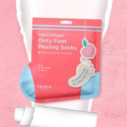 FRUDIA PEACH FOOT PEELING MASK – 1PAIR