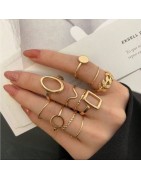 Elegant Feminine Rings | Silver & Russian Gold Rings - La Jolie Beauty